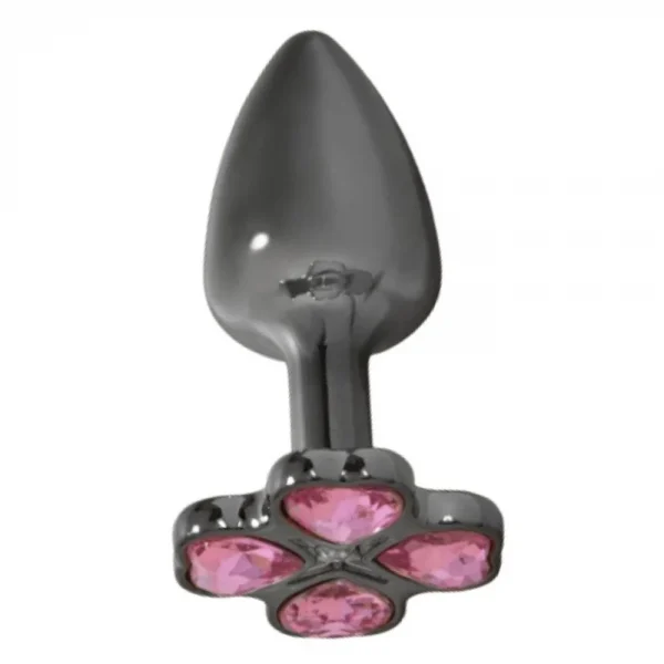 PLUG ANAL TREVO HARD (HA137P) - PRATA