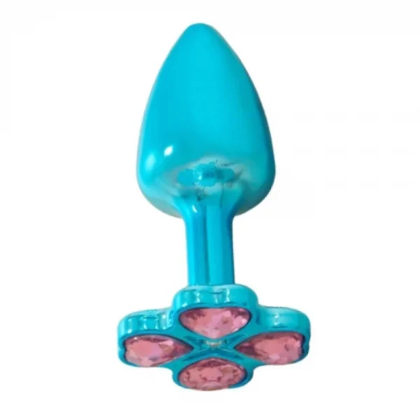 PLUG ANAL TREVO HARD (HA137A) - AZUL