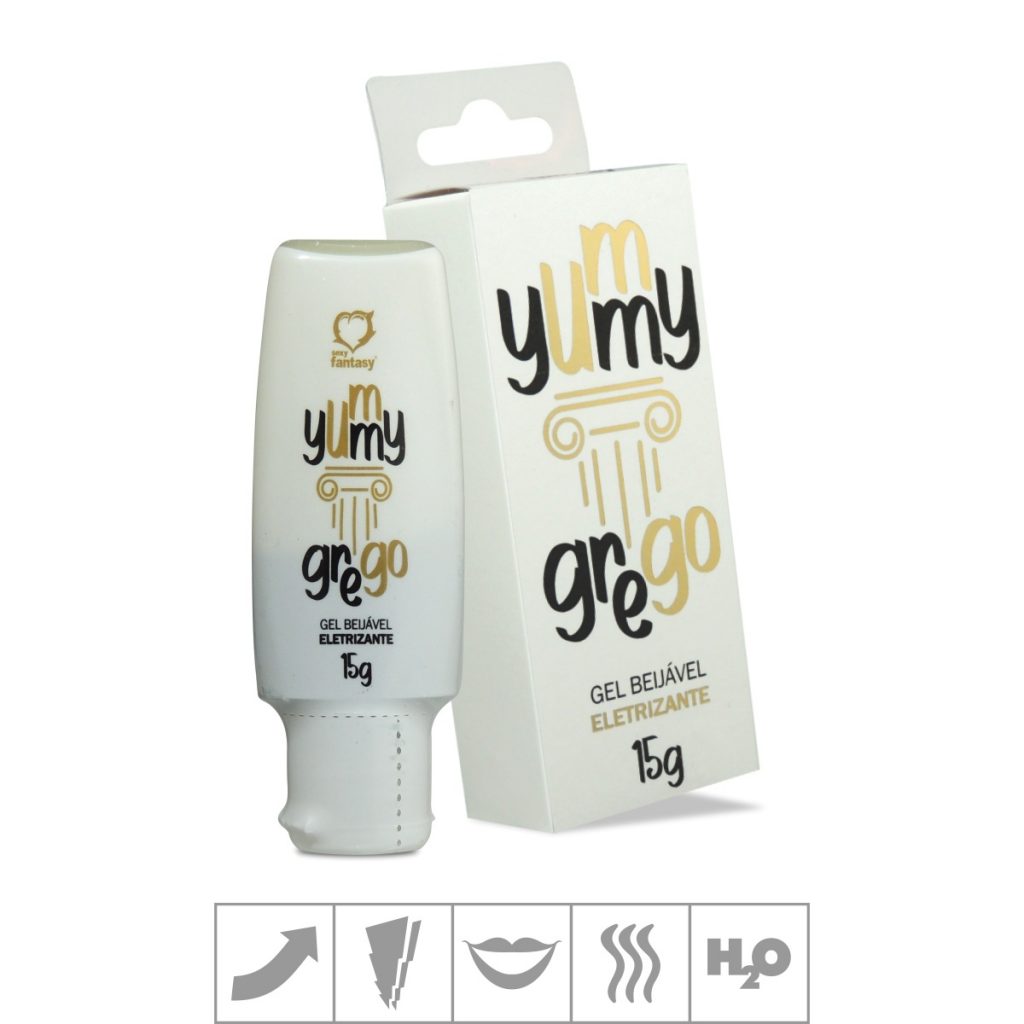 YUMMY GREGO ELETRIZANTE GEL BEIJÁVEL 15G SEXY FANTASY