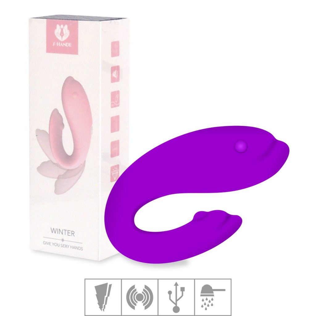 WINTER GOLFINHO VIBRADOR DE CASAL (5789) - ROXO