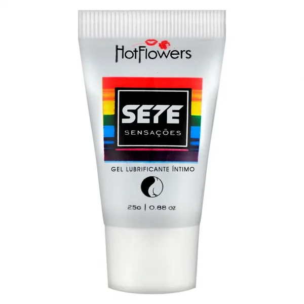 SETE SENSAÇÕES GEL DESLIZANTE 25G HOT FLOWERS