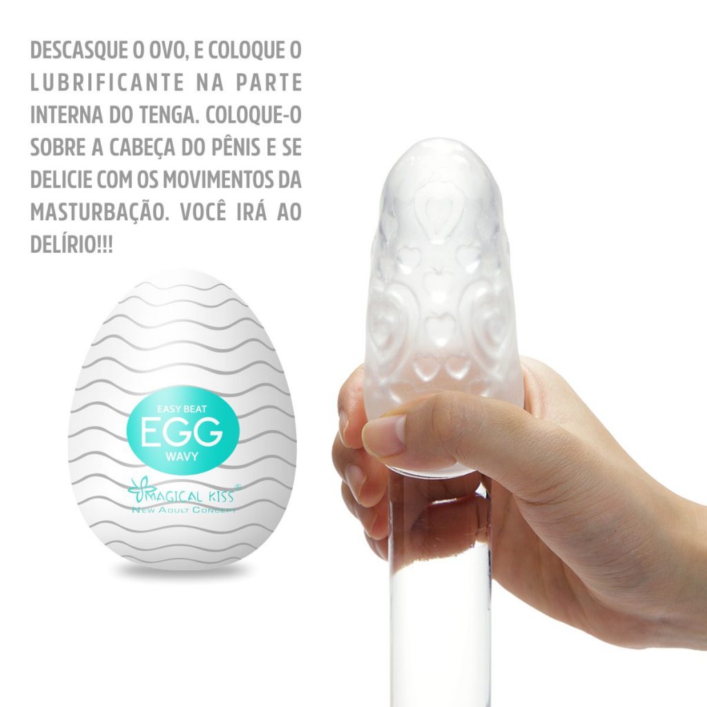 EGG WAVY MASTURBADOR MASCULINO MAGICAL KISS