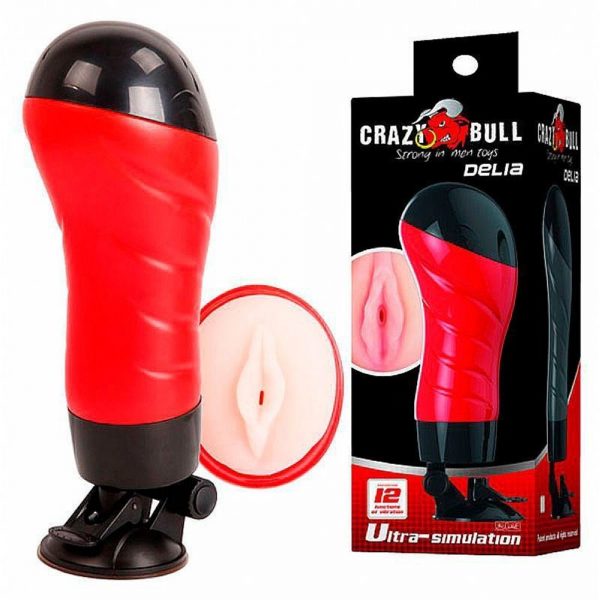 MASTURBADOR CRAZY BULL CONTROLE DE VOZ DELIA