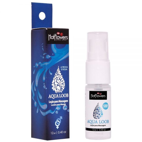 AQUA LOOB LUBRIFICANTE 12ML HOT FLOWERS