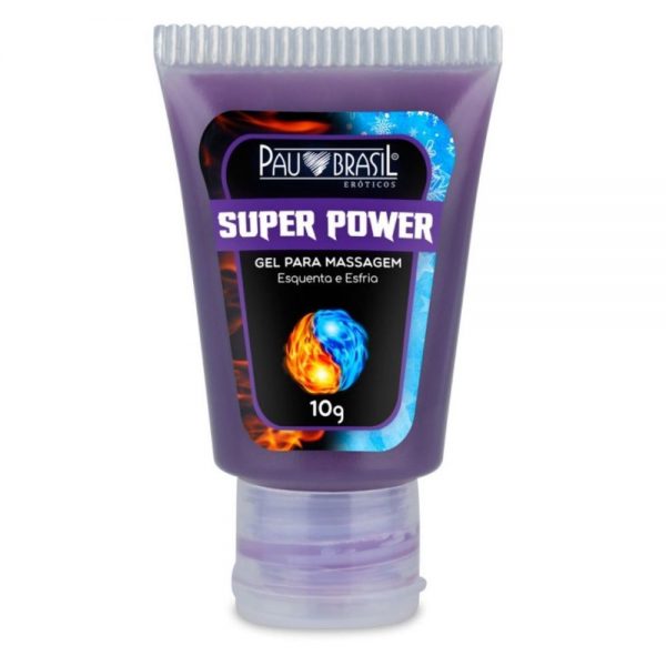 SUPER POWER ESQUENTA E ESFRIA 10G  - PAU BRASIL