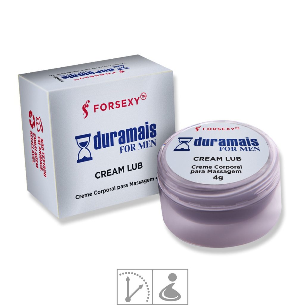 DURAMAIS FOR MEN RETARDANTE MASCULINO POMADA 4G - FORSEXY