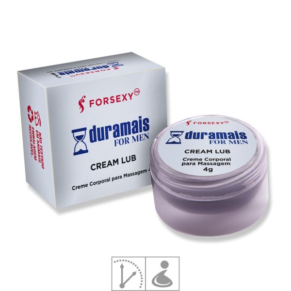 DURAMAIS FOR MEN RETARDANTE MASCULINO POMADA 4G - FORSEXY