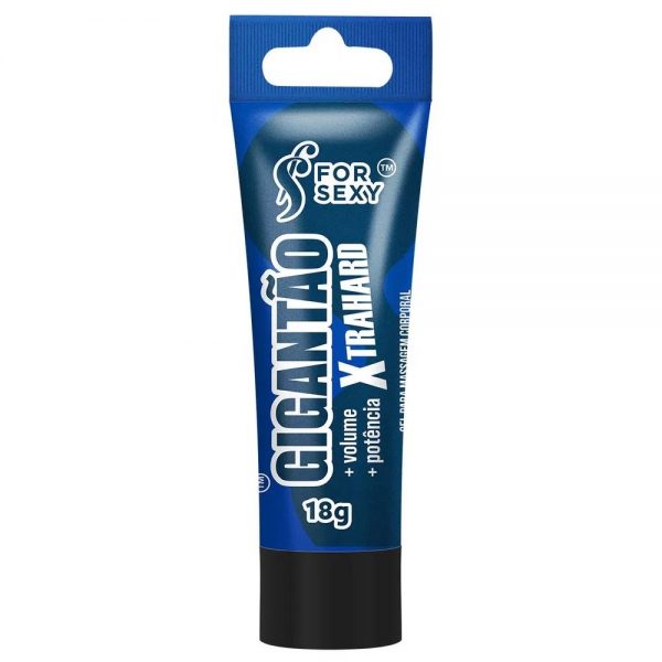 GIGANTÃO XTRAHARD EXCITANTE MASCULINO ESQUENTA ESFRIA 18G FOR SEXY