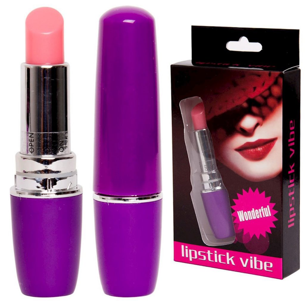 VIBRADOR BATOM ROXO LIPISTICK VIBE