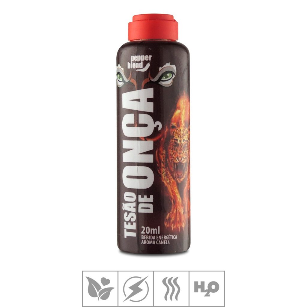 TESÃO DE ONÇA ENERGÉTICO AFRODISÍACO 20ML - PEPPER BLEND