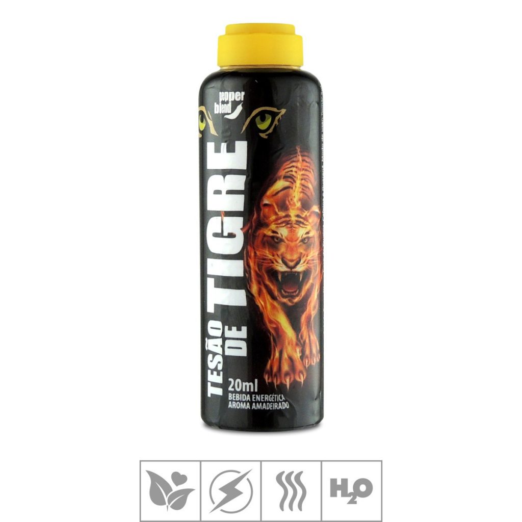 TESÃO DE TIGRE ENERGÉTICO AFRODISÍACO 20ML - PEPPER BLEND