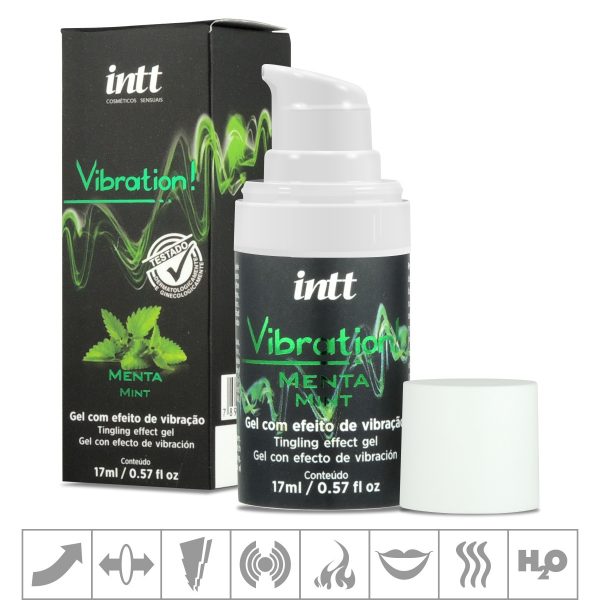 VIBRATION MENTA GEL ELETRIZANTE 17ML - INTT