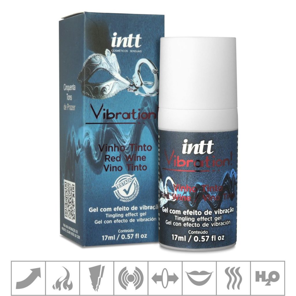 VIBRATION VINHO TINTO GEL ELETRIZANTE 17 ML - INTT