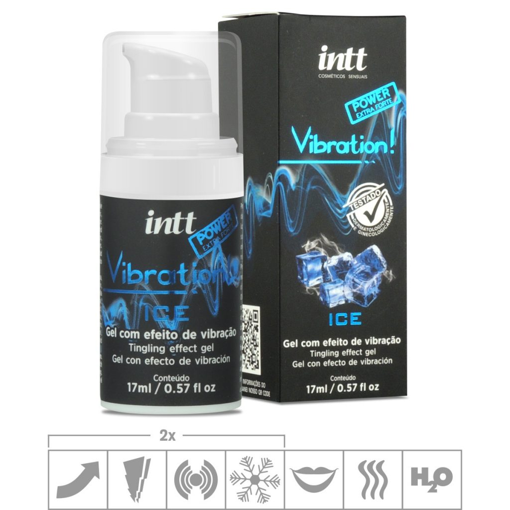 VIBRATION ICE POWER EXTRA FORTE  GEL ELETRIZANTE 17 ML - INTT