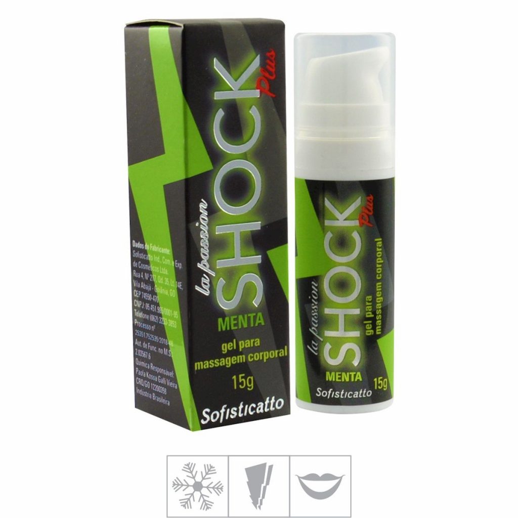 SHOCK PLUS CARAMELO SPRAY EXCITANTE  ELETRIZANTE 15 ML - SOFISTICATTO