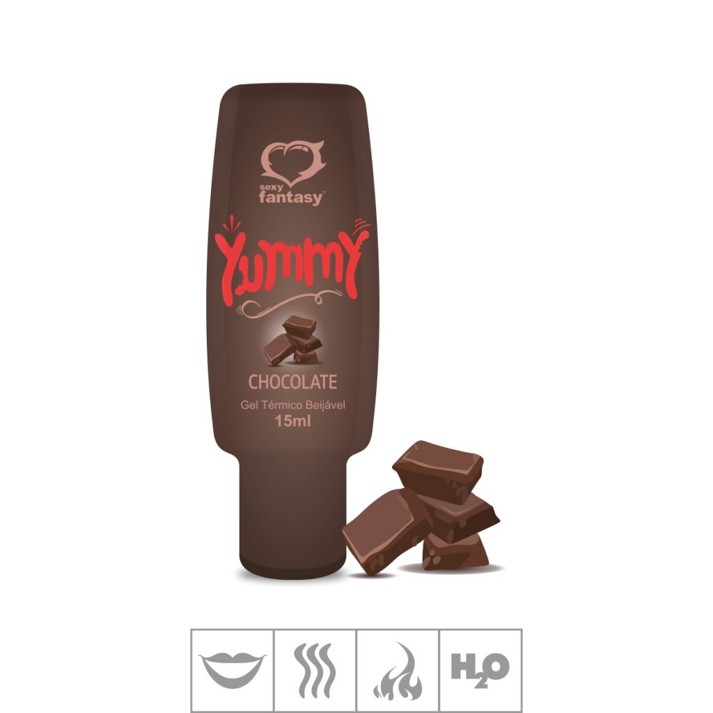 YUMMY CHOCOLATE GEL COMESTÍVEL TERMICO 15ML – SEXY FANTASY
