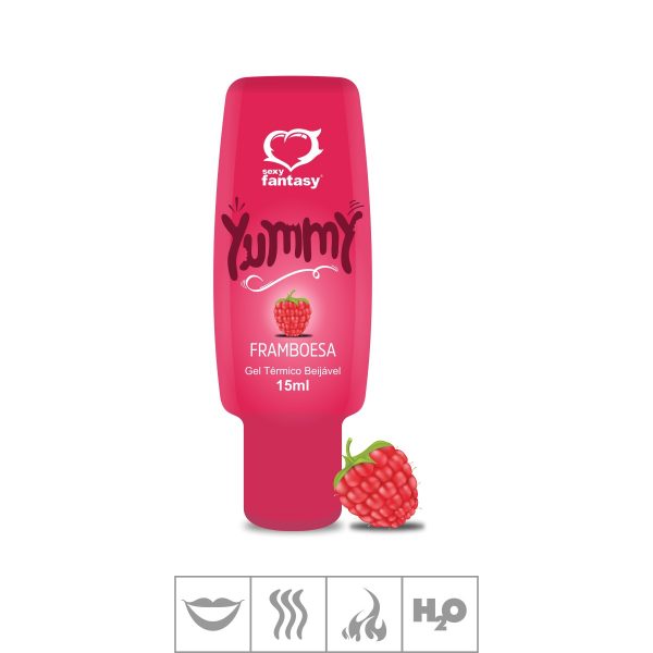 YUMMY FRAMBOESA GEL COMESTÍVEL TERMICO 15ML – SEXY FANTASY