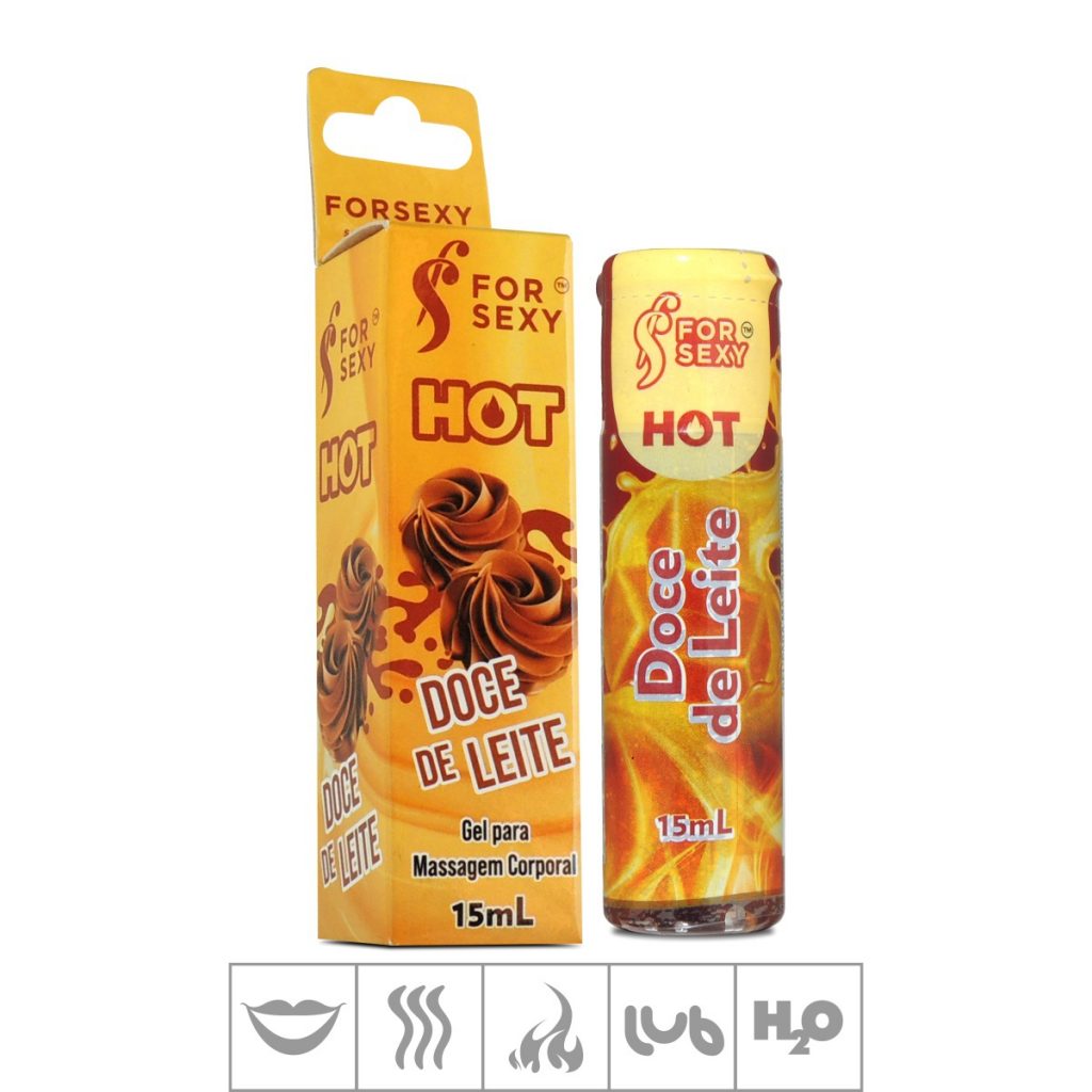 GEL HOT DOCE DE LEITE 15 ML - FOR SEXY