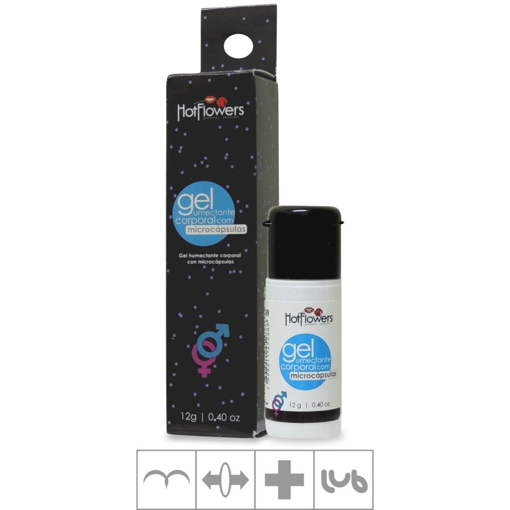 GEL ANAL UMECTANTE COM MICROCÁPSULAS (HC409) 12G  - HOTFLOWERS