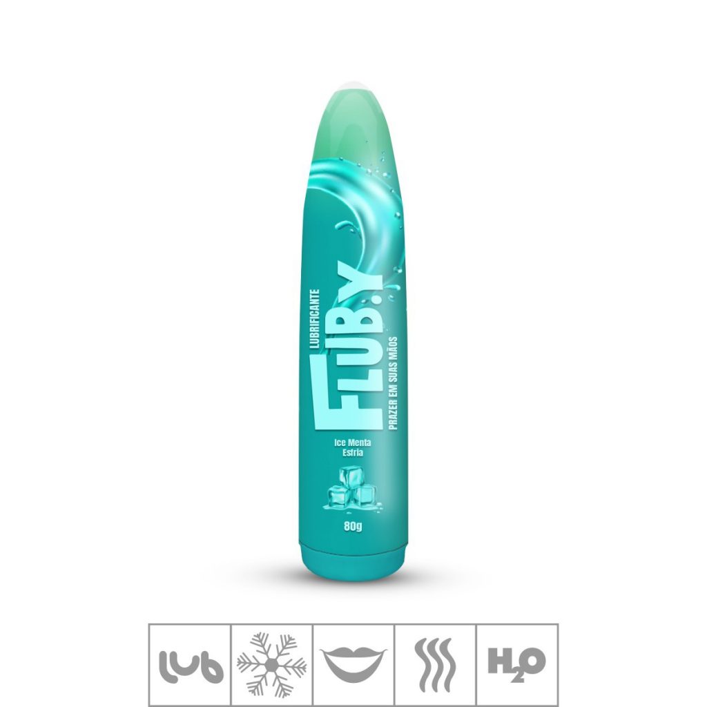 FLUB.Y ICE MENTA LUBRIFICANTE BEIJÁVEL 80G - SEXY FANTASY