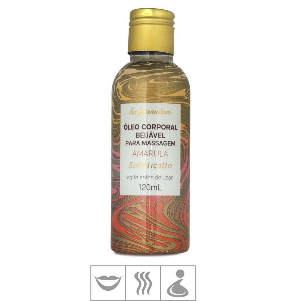 ÓLEO BEIJÁVEL LA PASSION AMARULA 120ML - SOFISTICATTO