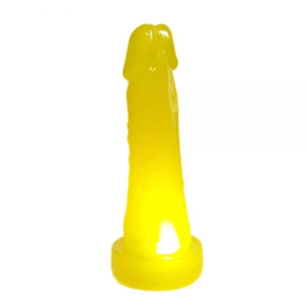 PRÓTESE FLASHER COM LED PISCA-PISCA (AMARELO) - DIVERSÃO AO CUBO