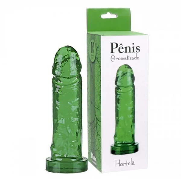PÊNIS AROMATIZADO HORTELÃ 17X4 CM - K IMPORT