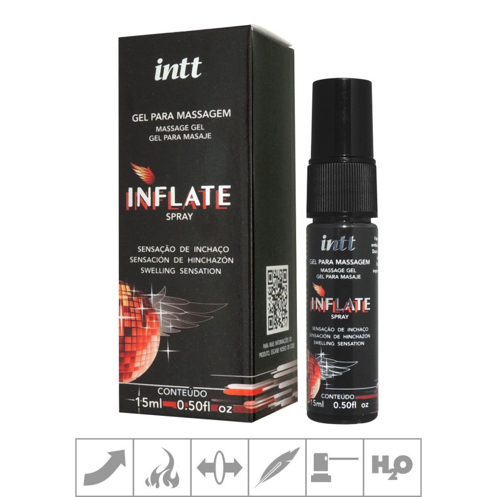 INFLATE SPRAY SENSAÇÃO DE INCHAÇO 15ML - INTT