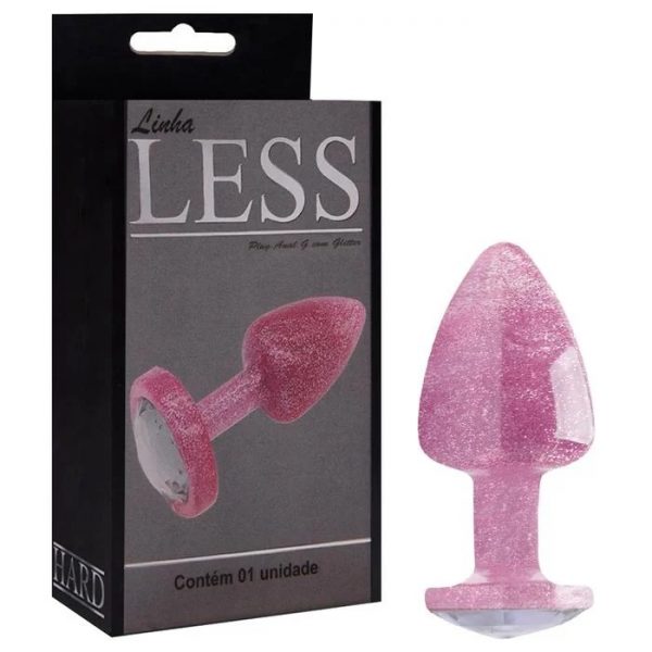 PLUG GLITTER G ROSA LESS (HA167R) - HARD