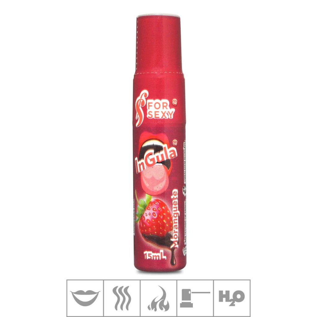 INGULA MORANGUETE GARGANTA PROFUNDA 15ML - FOR SEXY