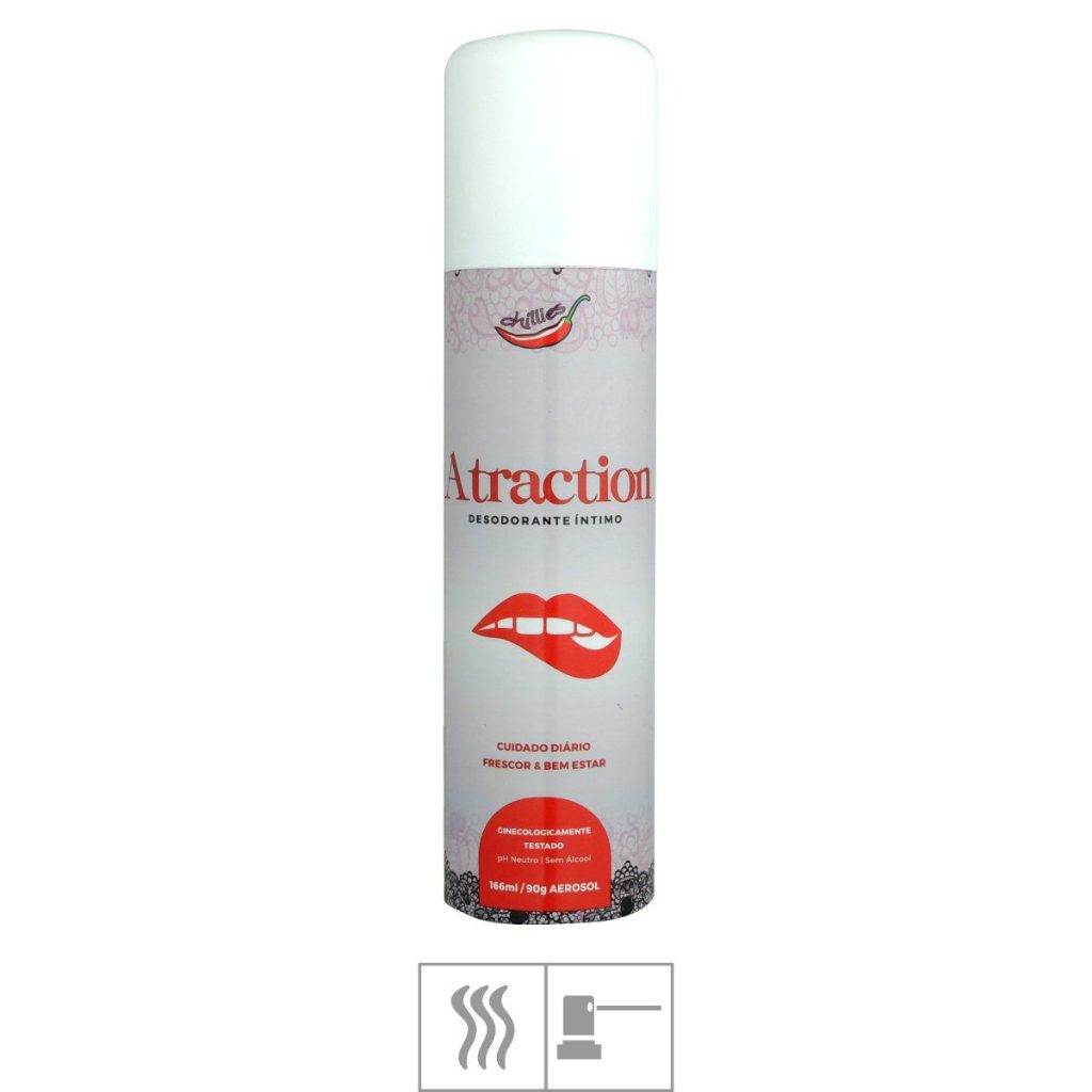 DESODORANTE ÍNTIMO ATRACTION 166ML /90G - CHILLIES