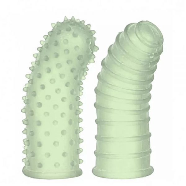 CAPA DE DEDO G-SPOT (COD.:KT812) SILICONE EM CORES DIVERSAS - K IMPORT