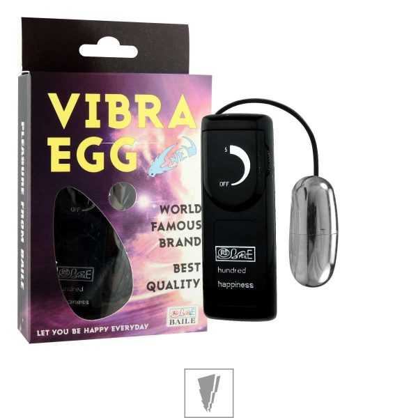 VIBRA EGG BULLET CROMADO (BI-010015) - BAILE