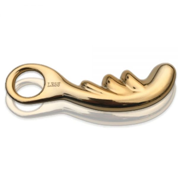 MASSAGEADOR DE PRÓSTATA LESS (HA154D) DOURADO - HARD
