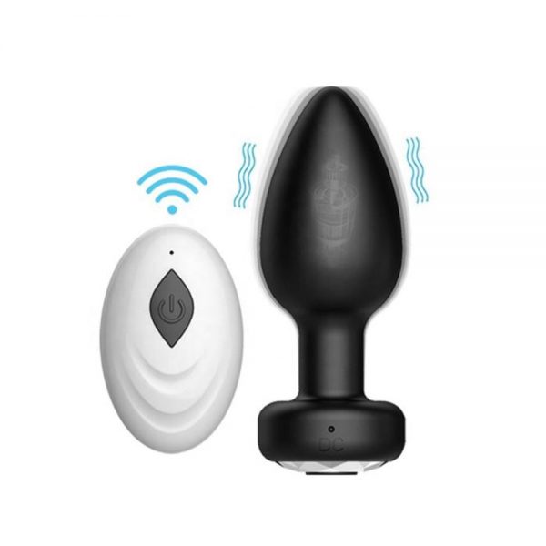 PLUG ANAL BETHY VIBRADOR EM SILICONE COM CONTROLE REMOTO -  VIBE TOYS