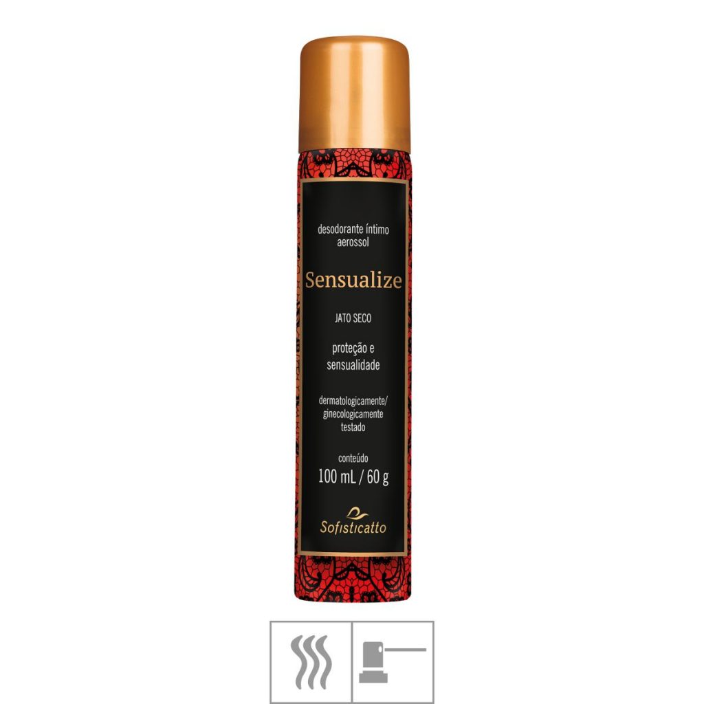 SENSUALIZE DESODORANTE ÍNTIMO AEROSSOL 100ML - SOFISTICATTO