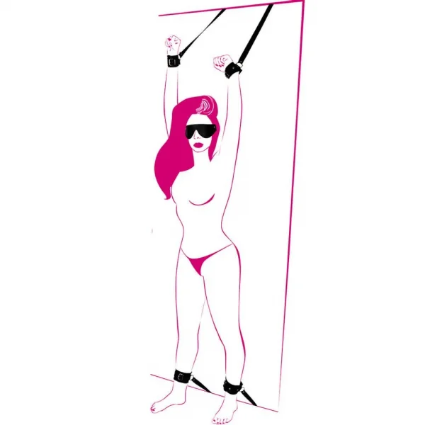 KIT BONDAGE (L170) PRETO - LA PIMENTA