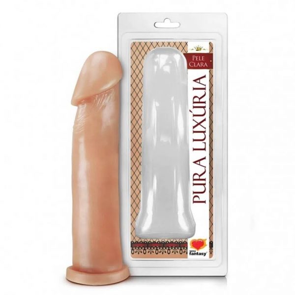 PENIS REALISTICO SEM ESCROTO MACIÇO 21X5,8CM (PA019) PURA LUXÚRIA - SEXY FANTASY