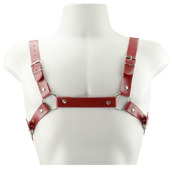 ARREIO CRATOS (DX1821) VERMELHO - DOMINATRIXXX