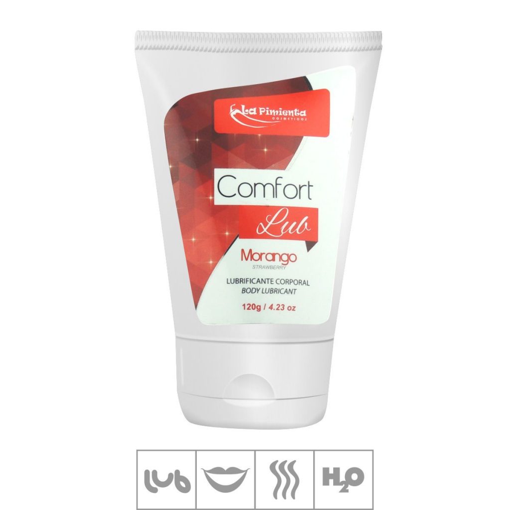 COMFORT LUB MORANGO 120G (L129) - LA PIMENTA
