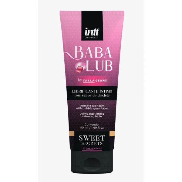 BABA LUB LUBRIFICANTE ÍNTIMO COM SABOR DE CHICLETE 50ML - INTT
