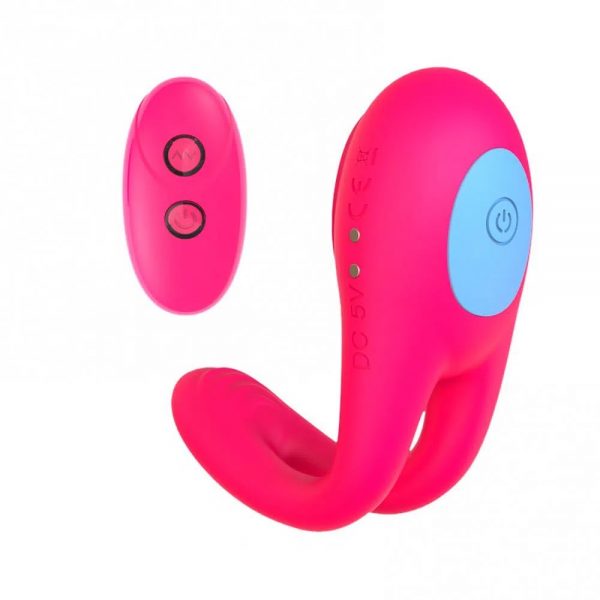 CANDY ANEL PENIANO VIBRATÓRIO 7 MODOS DE VIBRAÇÃO E CONTROLE (MAGENTA) -VIP MIX