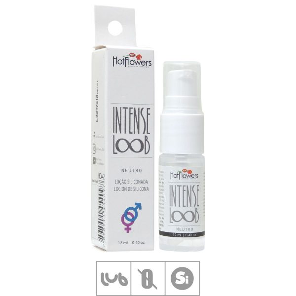 INTENSE LOOB LOÇÃO DE SILICONE NEUTRO (HC442) 12ML - HOTFLOWERS