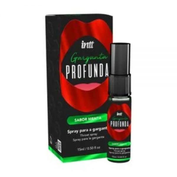 GARGANTA PROFUNDA SPRAY DESSENSIBILIZANTE ORAL (MENTA)15ML - INTT