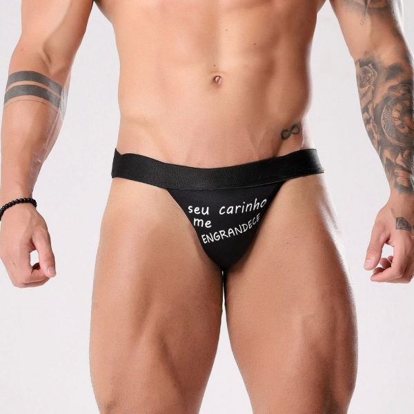 CUECA JOCKSTRAP SEU CARINHO ME ENGRANDECE - TALLYTA MODA APIMENTADA