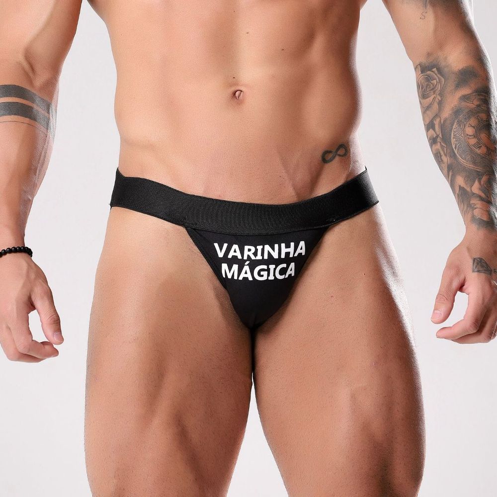 CUECA JOCKSTRAP VARINHA MÁGICA – TALLYTA MODA APIMENTADA - Sex Shop Tentação