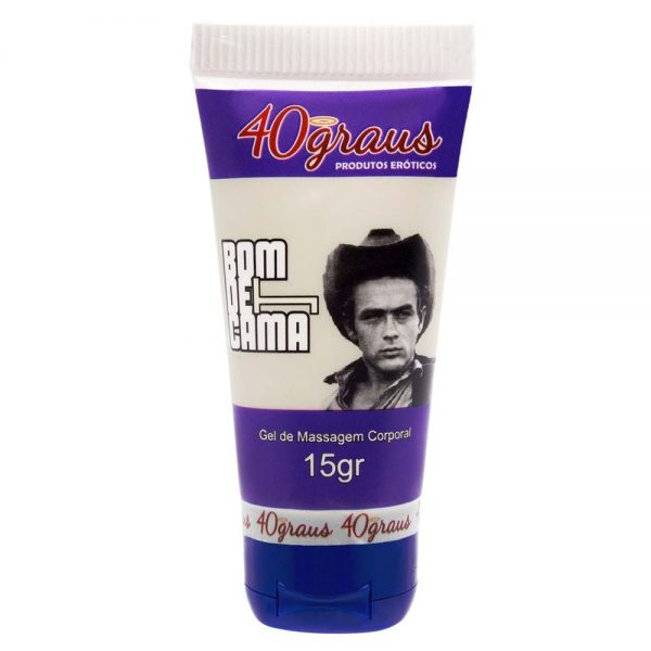 BOM DE CAMA RETARDADOR MASCULINO 15G - 40 GRAUS