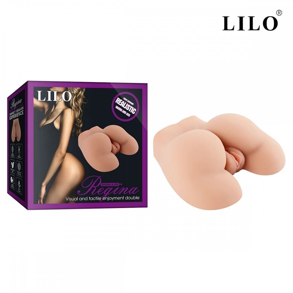 MASTURBADOR FORMATO DE BUNDA REGINA MA158  LILO Sex Shop Tentação 