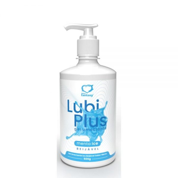 LUBI PLUS GEL UMECTANTE MENTA ICE BEIJÁVEL 500G (REF:4717) - SEXY FANTASY