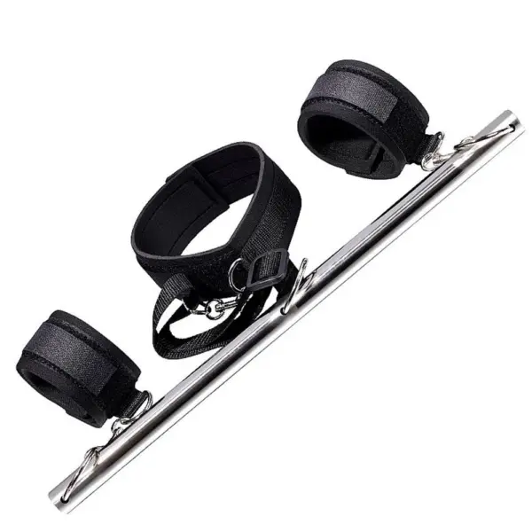 KIT FETICHE E SADO SEPARADOR DE BRAÇOS E COLEIRA (5772) - SEXY IMPORT